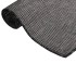 Alfombra de exterior de tejido plano gris 80x250