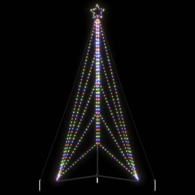 Árbol de Navidad LED 615 LEDs de colores 404,5