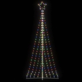Árbol de Navidad LED 447 LEDs de colores 249