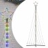 Árbol de Navidad LED 447 LEDs de colores 249