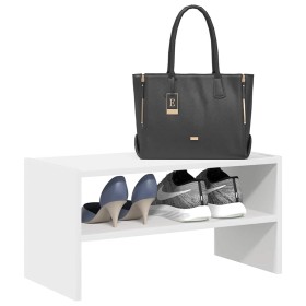 Zapatero apilable blanco 60x30x30,5