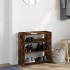 Zapatero madera contrachapada roble ahumado60x25x62
