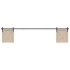 Kit de puerta corredera de armario acero carbono 244