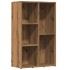 Estantería madera de ingeniería roble artisan 50x25x80
