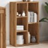 Estantería madera de ingeniería roble artisan 50x25x80