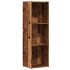 Estantería madera de ingeniería envejecida 36x30x114
