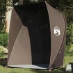 Tienda de pesca para impermeable marrón