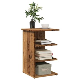 Aparador de madera contrachapada madera vieja 35x35x55