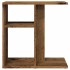 Mesa auxiliar de madera contrachapada envejecida 50x30x50