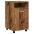 Armario ruedas madera contrachapada envejecida 33x38x60