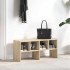 Zapatero apilable roble sonoma 89,5x30x40