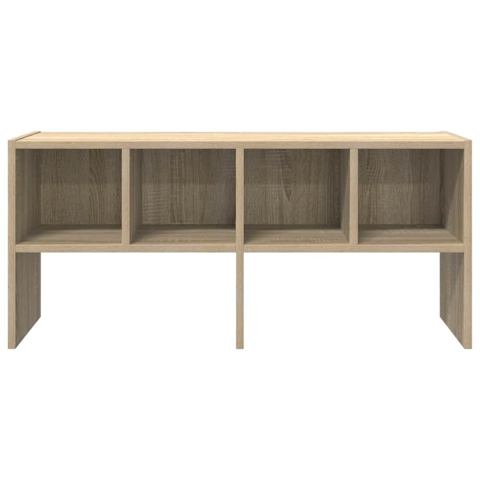 Zapatero apilable roble sonoma 89,5x30x40