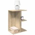 Mesita de noche madera de ingeniería roble sonoma 46,5x29x61