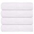 Toallas de Baño 4 uds blanco 100x150 cm 360 g/m² 100%
