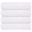Toallas de Baño 4 uds blanco 100x150 cm 360 g/m² 100% Algodón