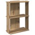 Librería 3 niveles madera ingeniería roble artesanal