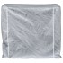 Leñero con protector de lluvia 150x25x150 cm acero