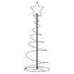 VidaXL LED para árbol de Navidad 80 LED blanco cálido 120 cm