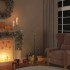 VidaXL LED para árbol de Navidad 80 LED blanco cálido 120