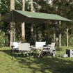 Lona de camping impermeable verde 360x294 cm