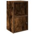 Estantería madera de ingeniería roble ahumado 31x24x52