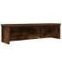 Estantes de cocina apilables 2 uds roble ahumado 60x15x16