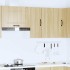 Mueble de pared cocina Kalmar madera contrachapada roble