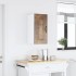Armario de pared para cocina Kalmar de roble
