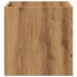 Jardinera de madera contrachapada roble artesanal 40x40x40