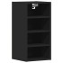 Armario colgante de cocina contrachapada negro 30x29,5x60