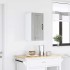 Armario de pared cocina Lucca madera contrachapada gris