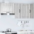 Armario de pared cocina Lucca madera contrachapada gris