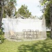 Mosquitera de interior/exterior 156 malla blanca 300x300x250 cm