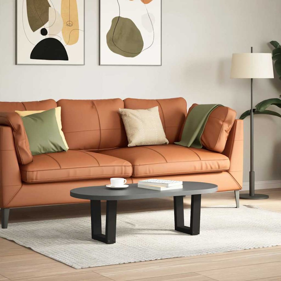 Patas para mesa de comedor forma V 2 uds negro 40x(30-31,3)