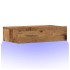 Mesilla de noche de madera antigua 60x35cm madera de