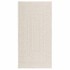 Alfombra ZIZUR apariencia yute interior exterior crema