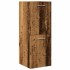 Armario pared baño madera ingeniería envejecida 30x30x80