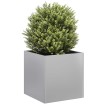 Jardinera 40x40x40 cm de acero galvanizado