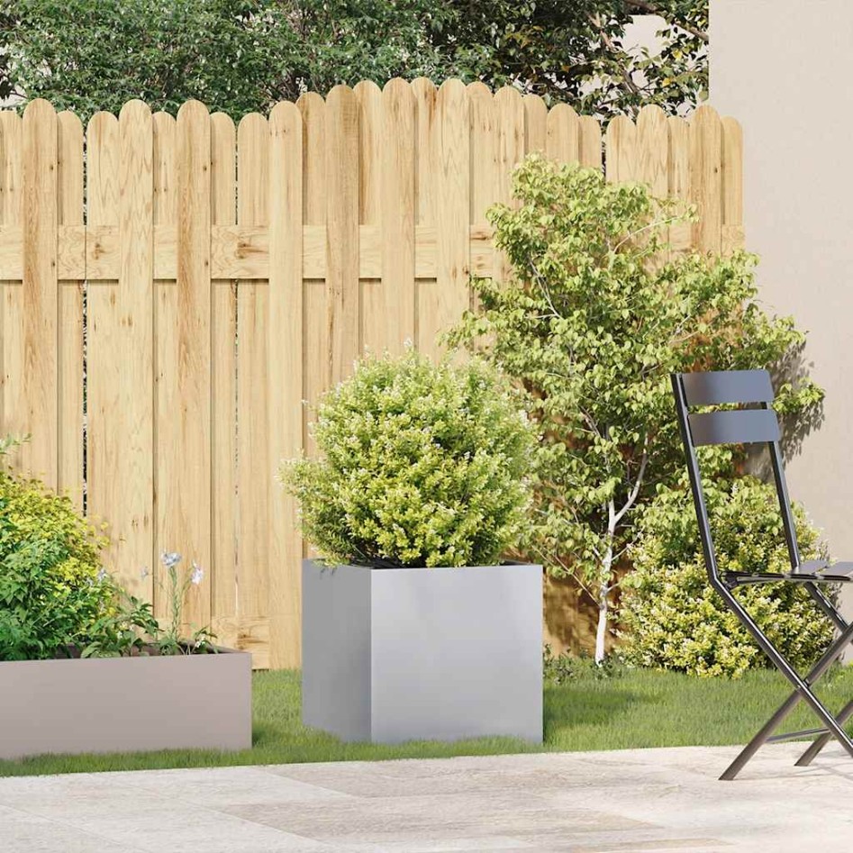 Jardinera 40x40x40 cm de acero