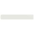 Bordes para césped 10 uds acero laminado frío blanco 15x103