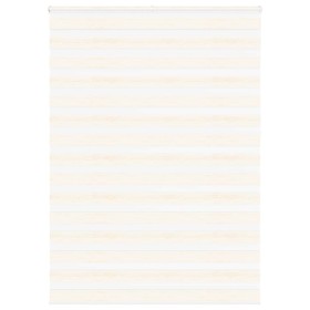 Estor cebra beige mármol tejido ancho 155,9 cm