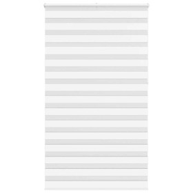 Estor cebra blanco 120x230 cm tejido ancho 115,9 cm