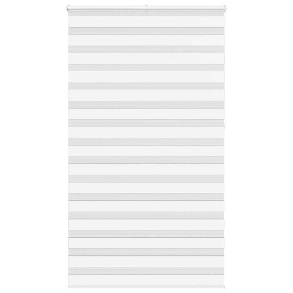 Estor cebra blanco 120x230 cm tejido ancho 115,9 cm