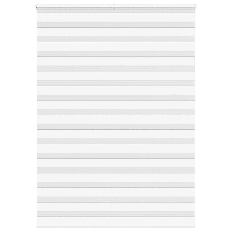 Estor cebra blanco 155x230 cm tejido ancho 150,9 cm