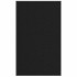 Felpudo negro 90x150