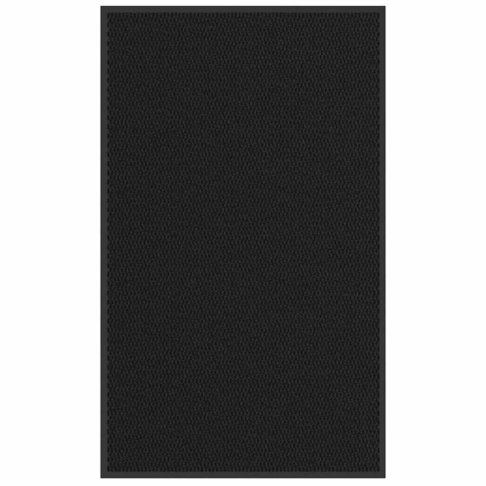 Felpudo negro 90x150