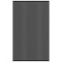 Felpudo a rayas negro y gris 90x150