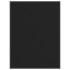 Felpudo negro 90x120