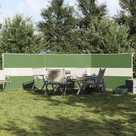 Cortaviento de camping impermeable verde 490x123