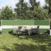 Cortaviento de camping impermeable verde 490x123 cm